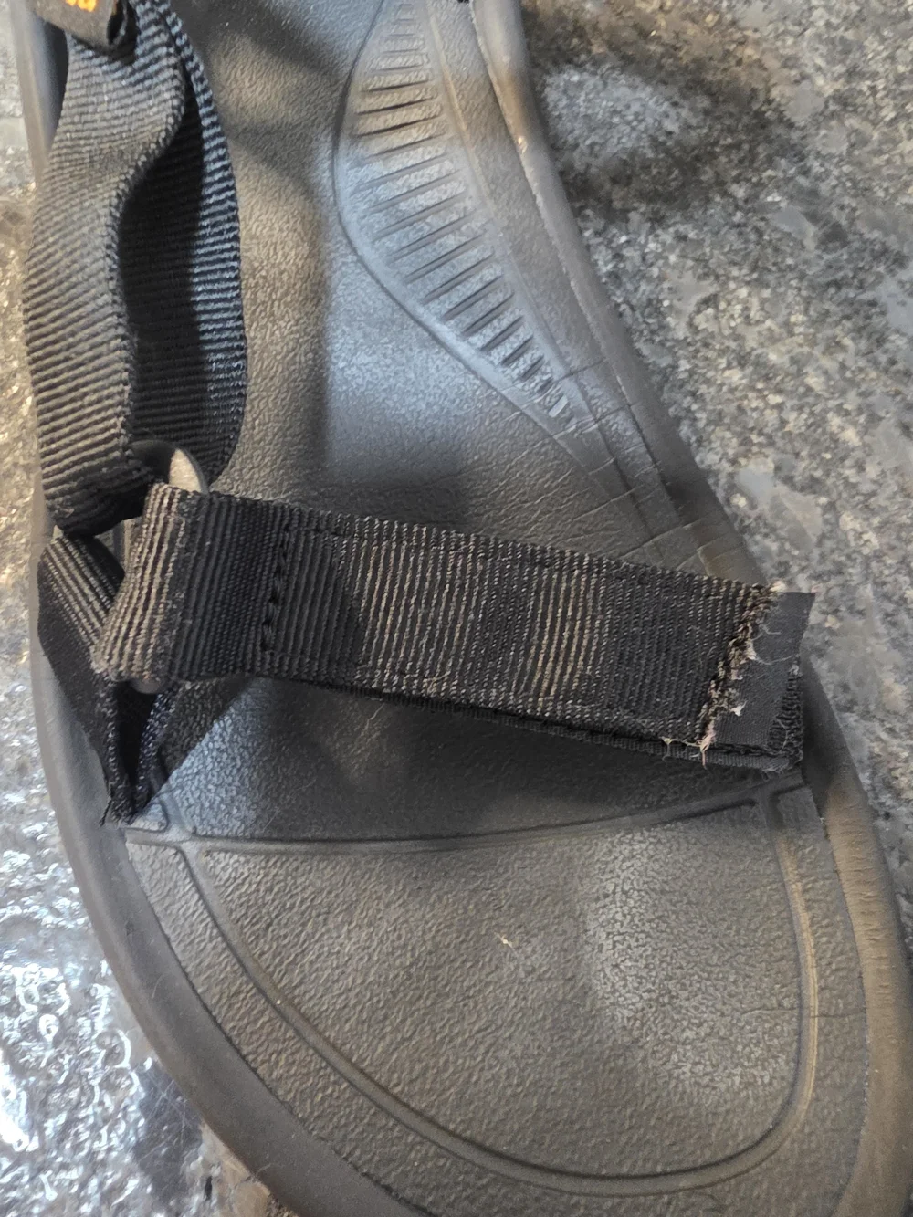 Teva Black Athletic Sandals